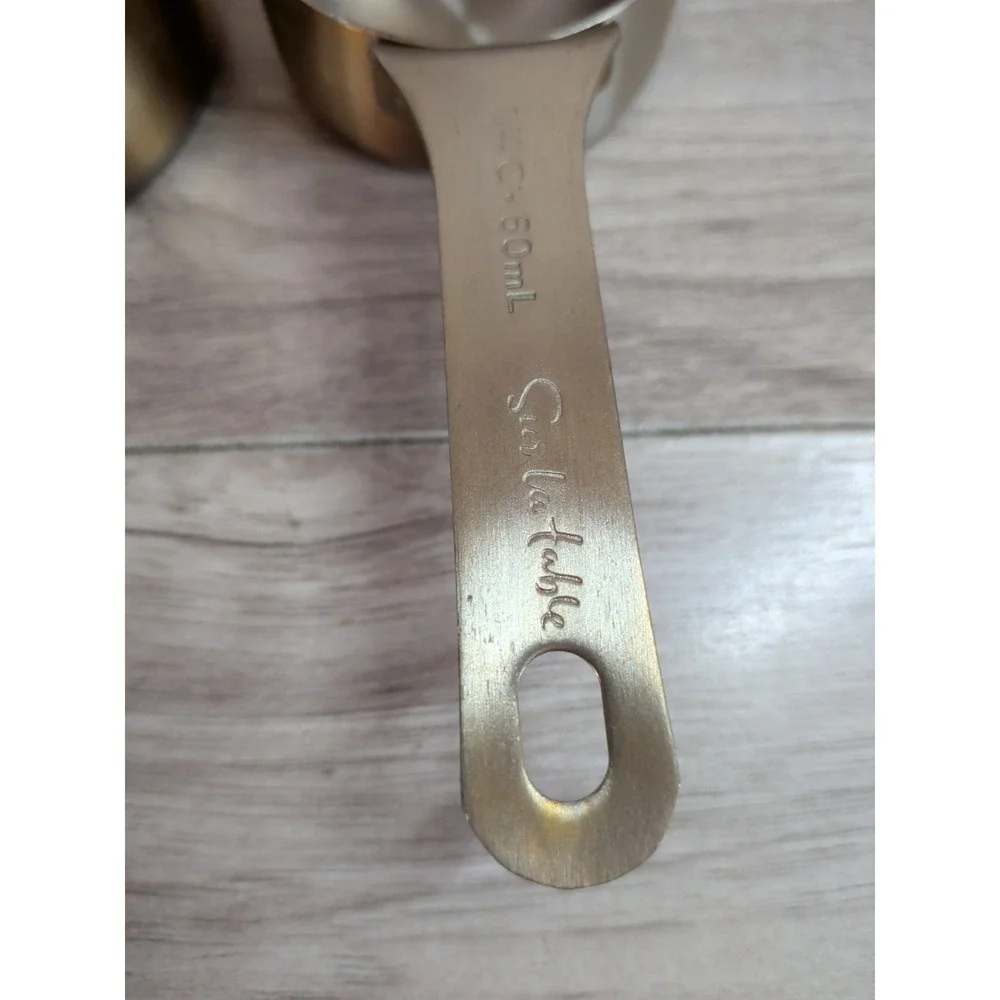 Sur la Table - Stainless Steel Measuring Cups Spoons - Set of 7 MIX Cups
